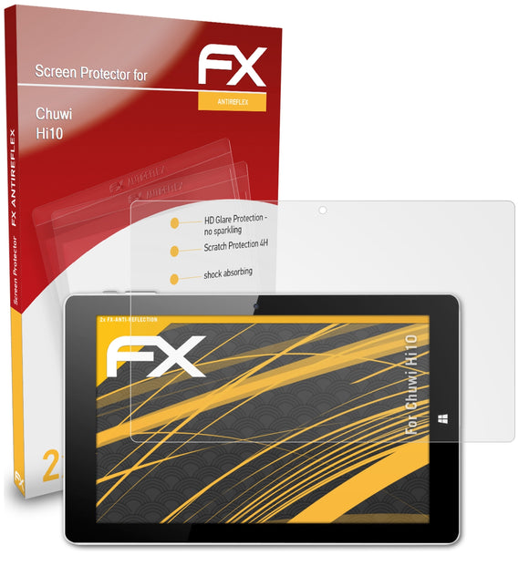 atFoliX FX-Antireflex Displayschutzfolie für Chuwi Hi10