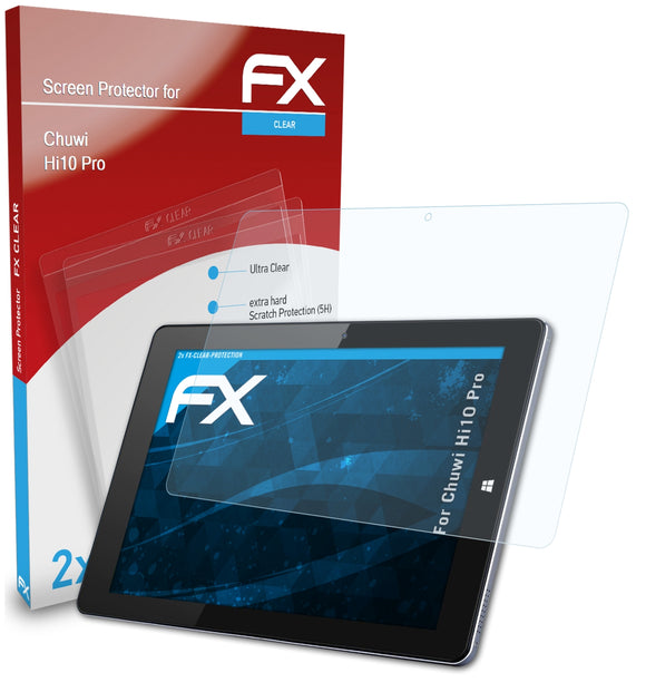 atFoliX FX-Clear Schutzfolie für Chuwi Hi10 Pro