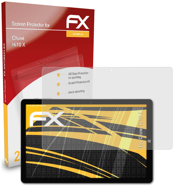 atFoliX FX-Antireflex Displayschutzfolie für Chuwi Hi10 X