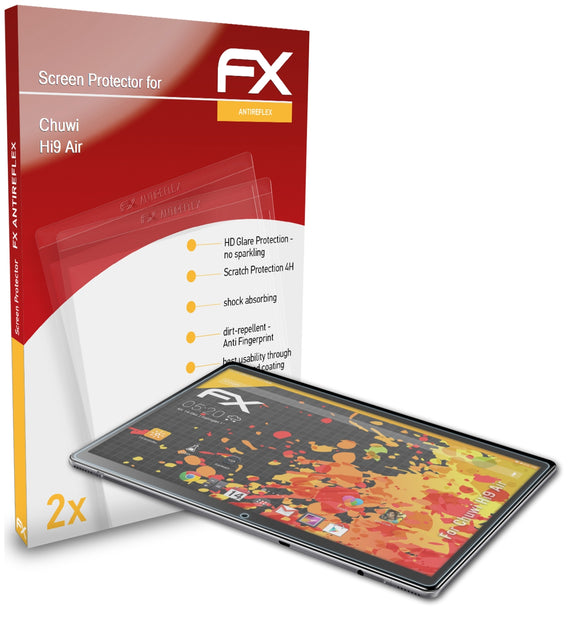 atFoliX FX-Antireflex Displayschutzfolie für Chuwi Hi9 Air