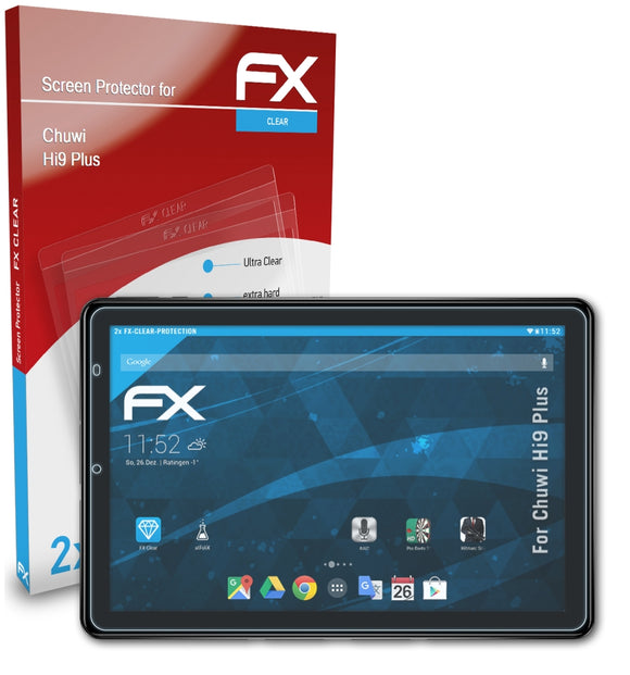 atFoliX FX-Clear Schutzfolie für Chuwi Hi9 Plus