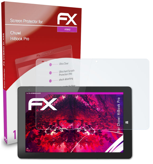 atFoliX FX-Hybrid-Glass Panzerglasfolie für Chuwi HiBook Pro