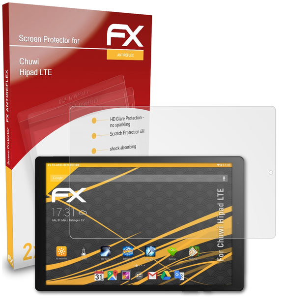 atFoliX FX-Antireflex Displayschutzfolie für Chuwi Hipad LTE