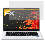 Panzerfolie atFoliX kompatibel mit Chuwi LapBook 14,1, entspiegelnde und stoßdämpfende FX (2X)