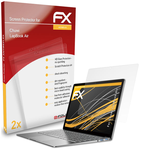 atFoliX FX-Antireflex Displayschutzfolie für Chuwi LapBook Air
