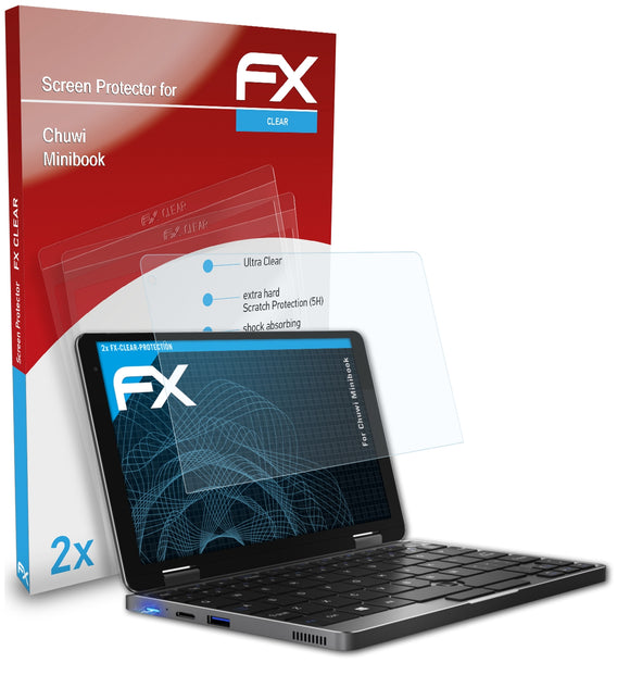 atFoliX FX-Clear Schutzfolie für Chuwi Minibook