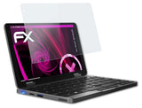 Glasfolie atFoliX kompatibel mit Chuwi Minibook, 9H Hybrid-Glass FX