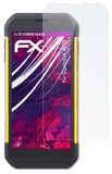 Glasfolie atFoliX kompatibel mit CipherLab RS35, 9H Hybrid-Glass FX