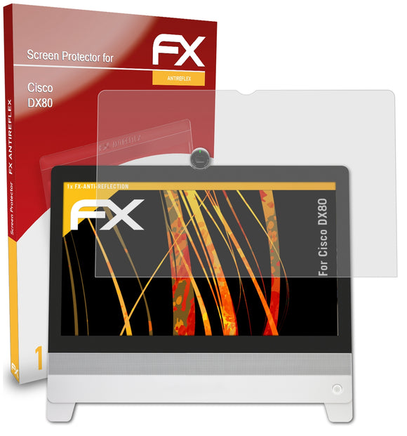 atFoliX FX-Antireflex Displayschutzfolie für Cisco DX80