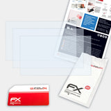 Lieferumfang von Clarion NX302E FX-Clear Schutzfolie, Montage Zubehör inklusive
