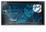 Schutzfolie Bruni kompatibel mit Clarion NX405E, glasklare (2X)