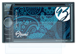 Schutzfolie Bruni kompatibel mit Clarion NX501E, glasklare (2X)