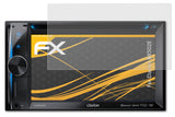 Panzerfolie atFoliX kompatibel mit Clarion NX502E, entspiegelnde und stoßdämpfende FX (3X)
