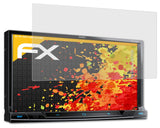 Panzerfolie atFoliX kompatibel mit Clarion NX702E, entspiegelnde und stoßdämpfende FX (3X)