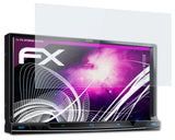Glasfolie atFoliX kompatibel mit Clarion NX702E, 9H Hybrid-Glass FX