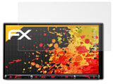 Panzerfolie atFoliX kompatibel mit Clarion NX807E, entspiegelnde und stoßdämpfende FX (3X)