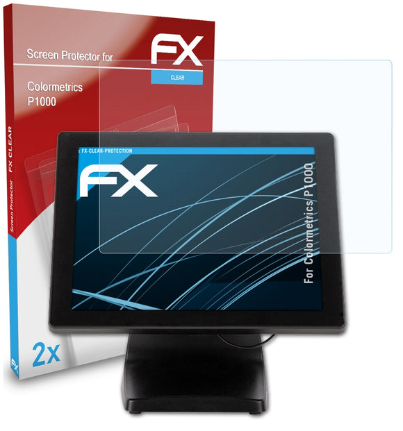 atFoliX FX-Clear Schutzfolie für Colormetrics P1000