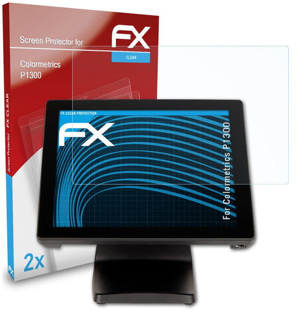 atFoliX FX-Clear Schutzfolie für Colormetrics P1300