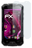 Glasfolie atFoliX kompatibel mit Conquest S8, 9H Hybrid-Glass FX