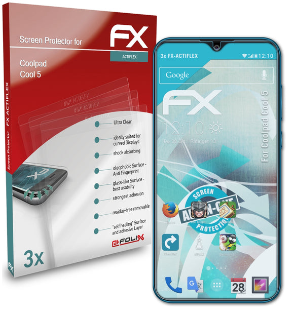 atFoliX FX-ActiFleX Displayschutzfolie für Coolpad Cool 5