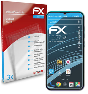 atFoliX FX-Clear Schutzfolie für Coolpad Cool 9