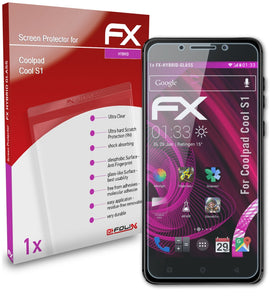 atFoliX FX-Hybrid-Glass Panzerglasfolie für Coolpad Cool S1