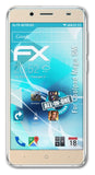 atFoliX Schutzfolie passend für Coolpad Mega 5M, ultraklare und flexible FX Folie (3X)