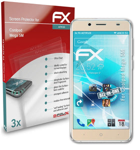 atFoliX FX-ActiFleX Displayschutzfolie für Coolpad Mega 5M