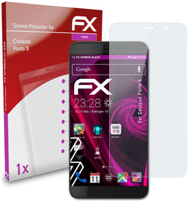 atFoliX FX-Hybrid-Glass Panzerglasfolie für Coolpad Porto S