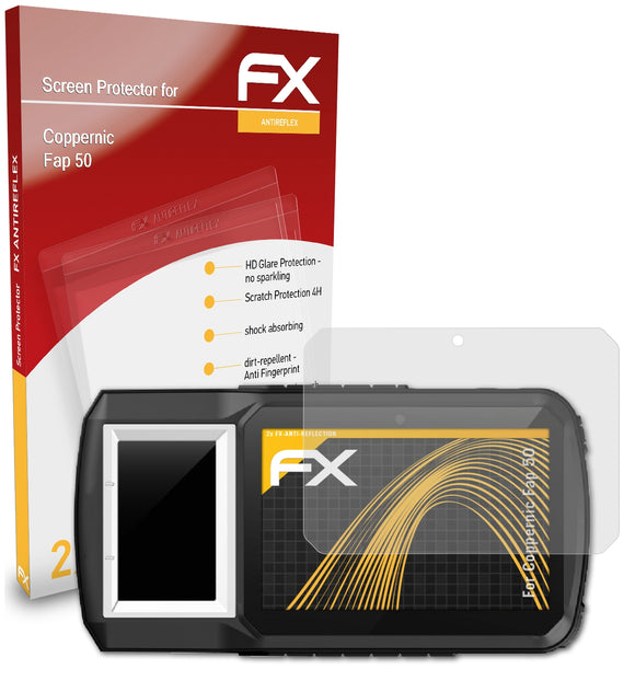atFoliX FX-Antireflex Displayschutzfolie für Coppernic Fap 50