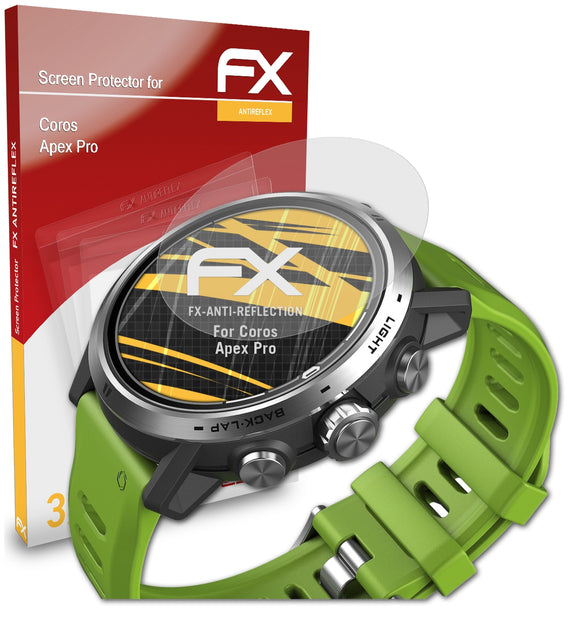 atFoliX FX-Antireflex Displayschutzfolie für Coros Apex Pro
