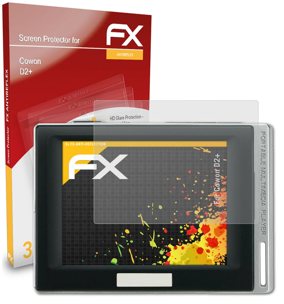 atFoliX FX-Antireflex Displayschutzfolie für Cowon D2+