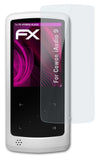Glasfolie atFoliX kompatibel mit Cowon iAudio 9, 9H Hybrid-Glass FX