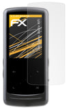 Panzerfolie atFoliX kompatibel mit Cowon iAudio HiFi, entspiegelnde und stoßdämpfende FX (3X)
