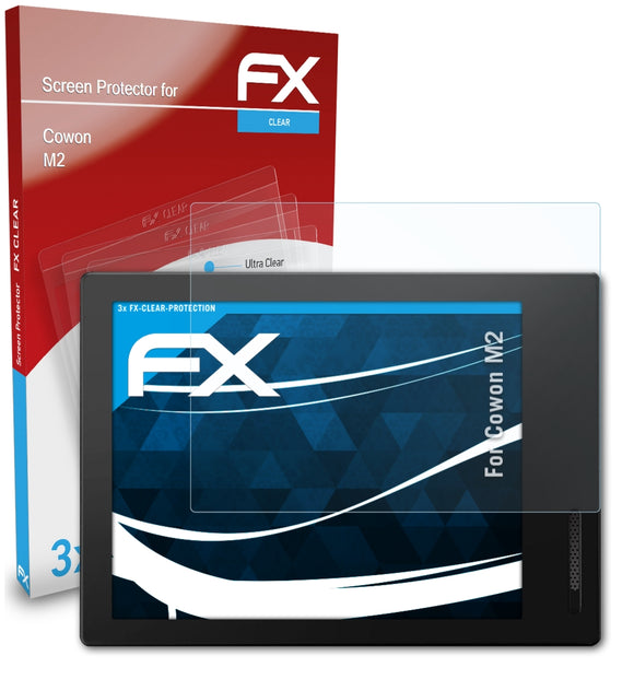 atFoliX FX-Clear Schutzfolie für Cowon M2