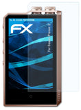 Schutzfolie atFoliX kompatibel mit Cowon Plenue 2, ultraklare FX (3X)