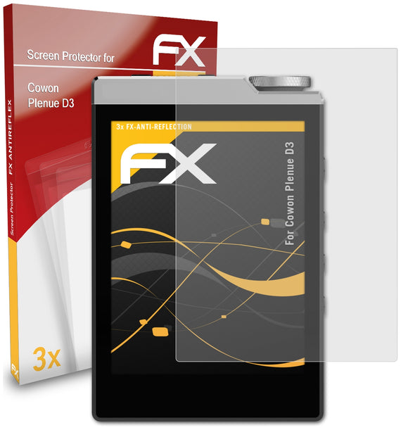 atFoliX FX-Antireflex Displayschutzfolie für Cowon Plenue D3