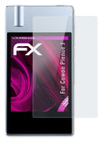 Glasfolie atFoliX kompatibel mit Cowon Plenue J, 9H Hybrid-Glass FX