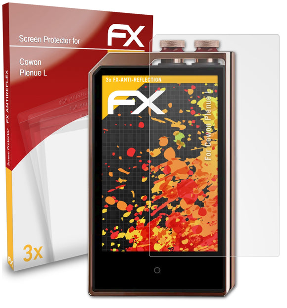 atFoliX FX-Antireflex Displayschutzfolie für Cowon Plenue L
