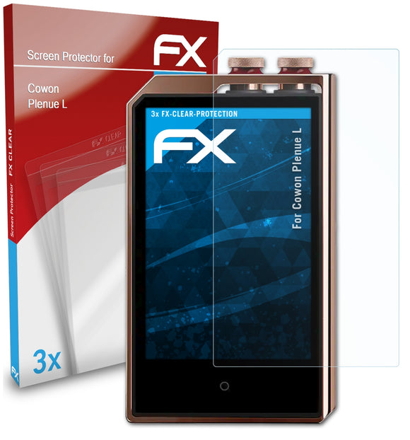 atFoliX FX-Clear Schutzfolie für Cowon Plenue L