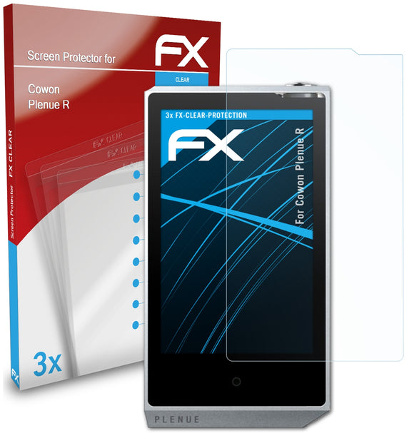 atFoliX FX-Clear Schutzfolie für Cowon Plenue R