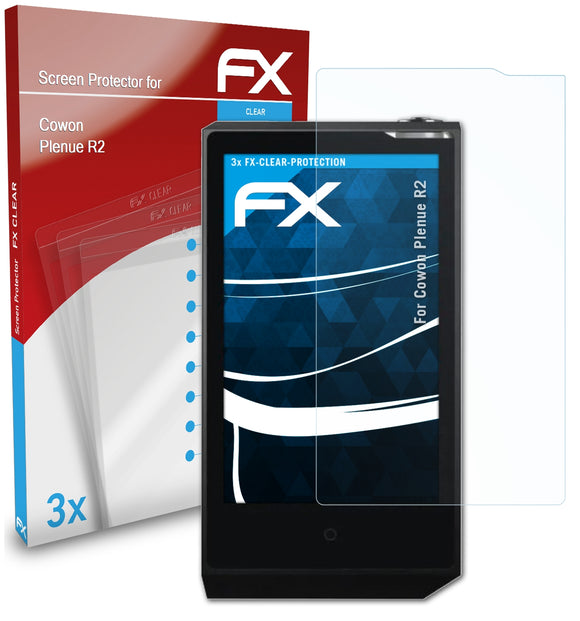 atFoliX FX-Clear Schutzfolie für Cowon Plenue R2