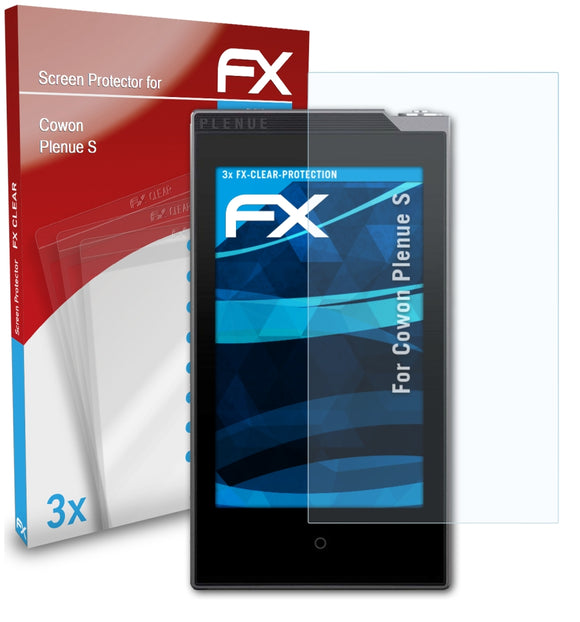 atFoliX FX-Clear Schutzfolie für Cowon Plenue S
