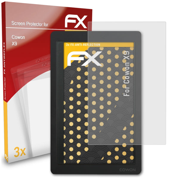 atFoliX FX-Antireflex Displayschutzfolie für Cowon X9