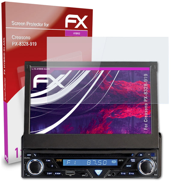 atFoliX FX-Hybrid-Glass Panzerglasfolie für Creasono PX-8328-919