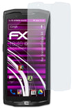 Glasfolie atFoliX kompatibel mit Crosscall Core X4, 9H Hybrid-Glass FX