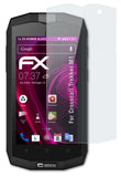 Glasfolie atFoliX kompatibel mit Crosscall Trekker M1, 9H Hybrid-Glass FX