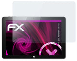 Glasfolie atFoliX kompatibel mit CSL Panther Tab 10, 9H Hybrid-Glass FX