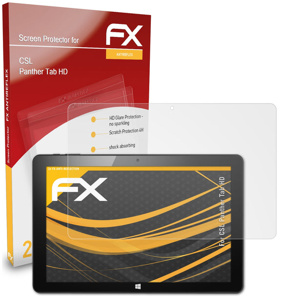 atFoliX FX-Antireflex Displayschutzfolie für CSL Panther Tab HD