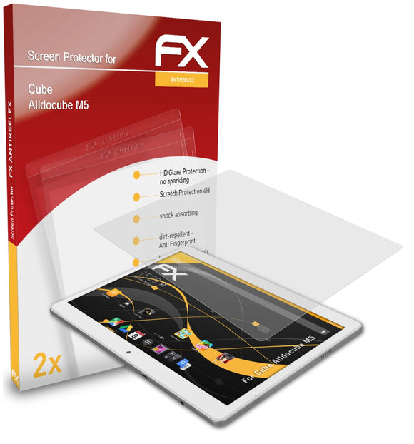 atFoliX FX-Antireflex Displayschutzfolie für Cube Alldocube M5